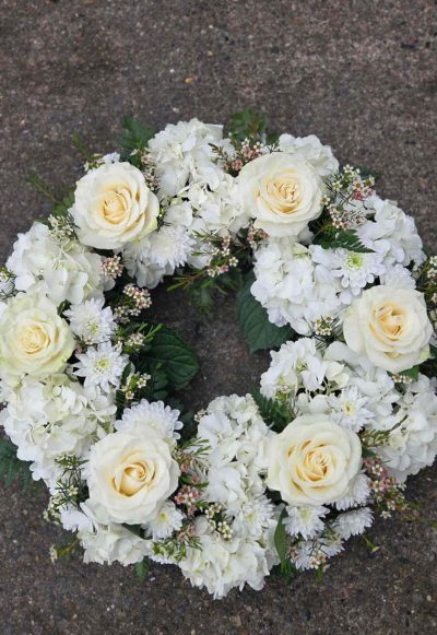 Funeral wreath sympathy flowers Tipperary