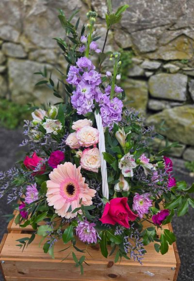 Upright Basket Arrangement