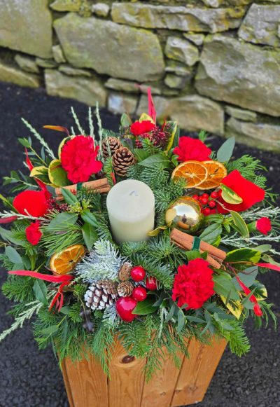 Pillar Candle Arrangement